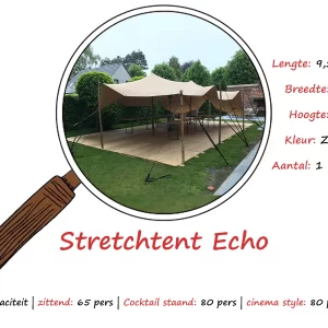Stretchtent Echo (9,5m x 9m)