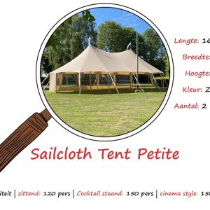 Sailcloth Tent Petite