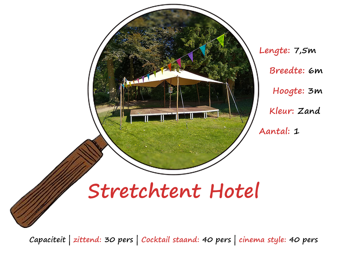Stretchtent-Hotel