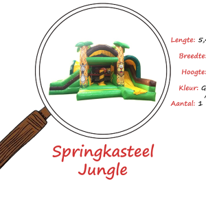 Springkasteel Jungle