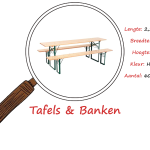 Tafels en banken