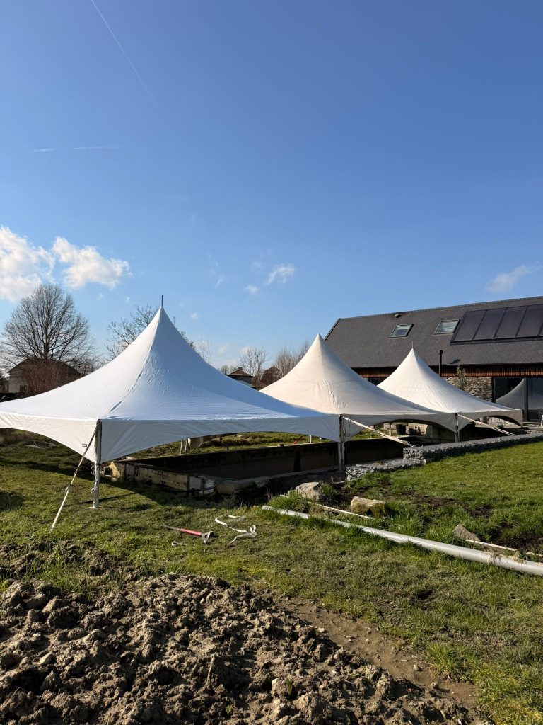 Werftenten met tent van Tent-Events